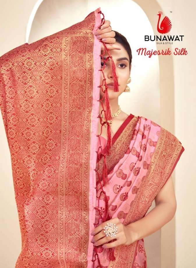 BUNAWAT Majestik Silk series 1001-1006 Paithani Silk saree