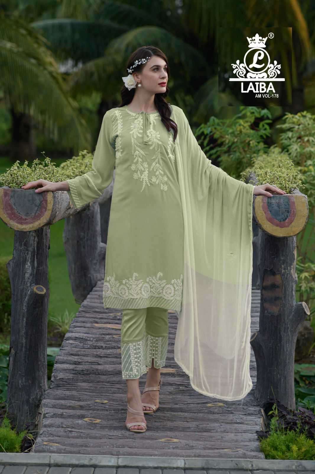 laiba vol 178 series 23001-23016 Pure Georgette readymade suit 