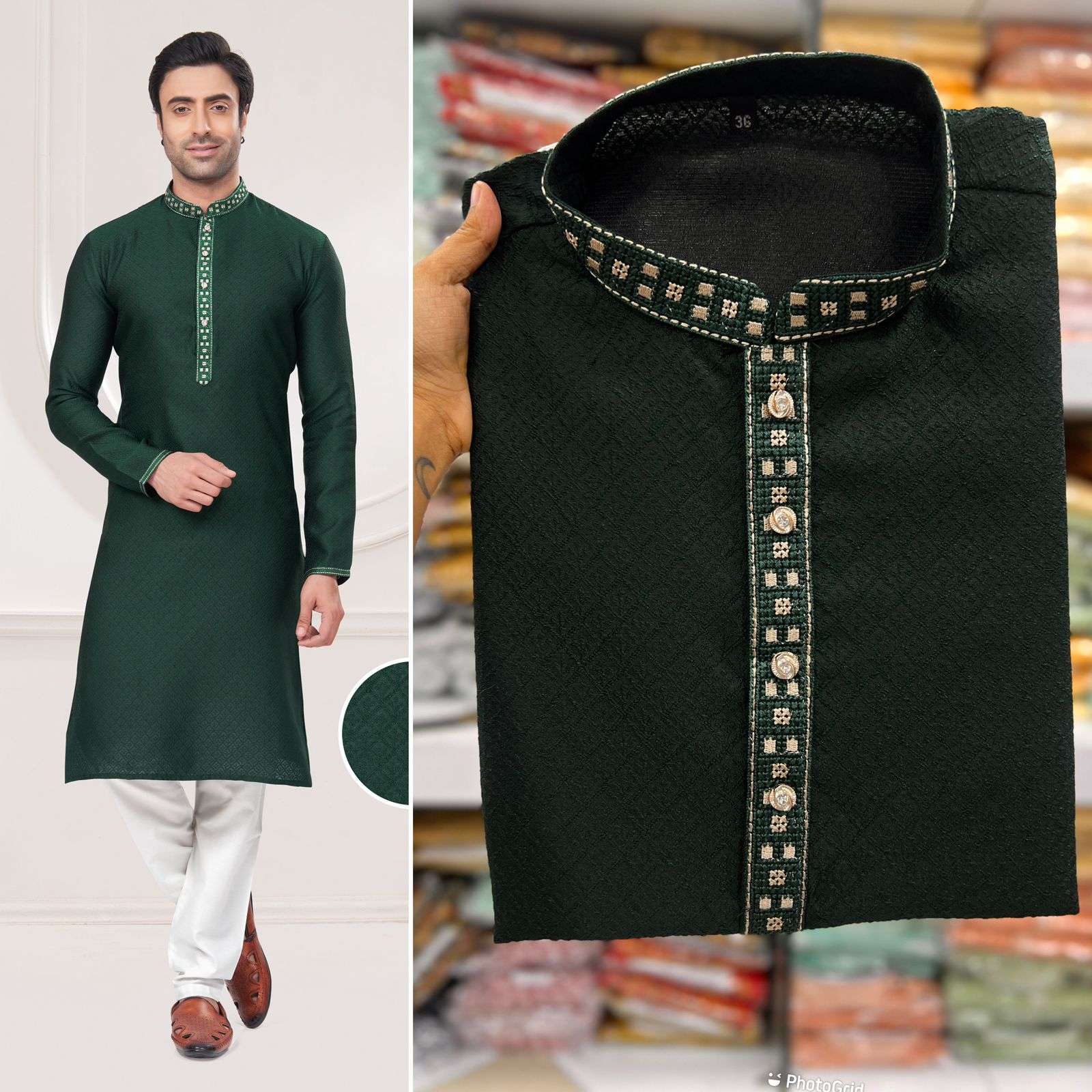 Traditional Premium designer Heavy Silk Jequard Premium ethnic wear 
